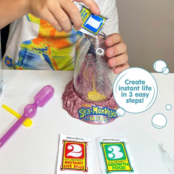 Sea-Monkeys? On Mars - World's Only Instant Pets? - Ages 6+ (Pack of 1)