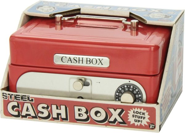 Schylling Locking Cash Box Red. 1 EA