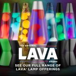 The Original Lava? Lamp - Large 52oz 16.3 - Vivid Twilight - Classic Liquid Motion Lamp - Orange Lava and Purple Liquid - Item #5119 (Amazon Exclusive)